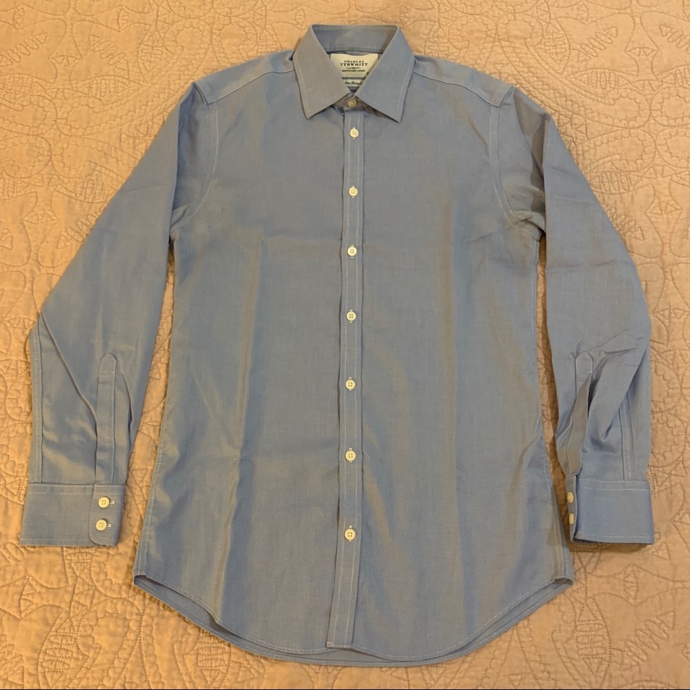 Charles Tyrwhitt | Blue Button-down Dress Shirt
